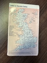 BRISTOL & NEWPORT – Ordnance Survey One Inch Map Sheet 155 1967 Portishead