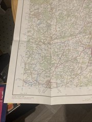 Ordnance Survey Landranger 187 Dorking Reigate Crawley Map 1985 OS 1:50,000