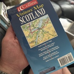 Scotland (Visitors’ Map) (Collins British Isles and Ireland… Sheet map, folded