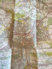2007 Ordnance Survey Explorer Map 145 Guildford And Farnham (incl Godalming )