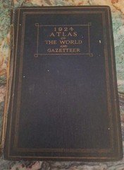 Atlas Of The World And Gazetter 1924