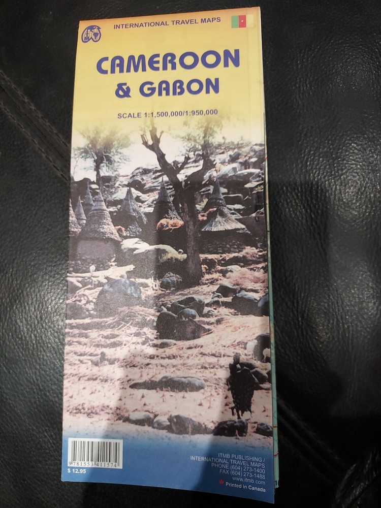 International Travel Maps – Cameroon & Gabon