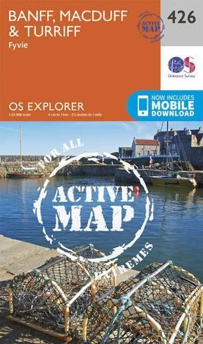 Banff, Macduff and Turriff (Map) OS Explorer Active Map (UK IMPORT)