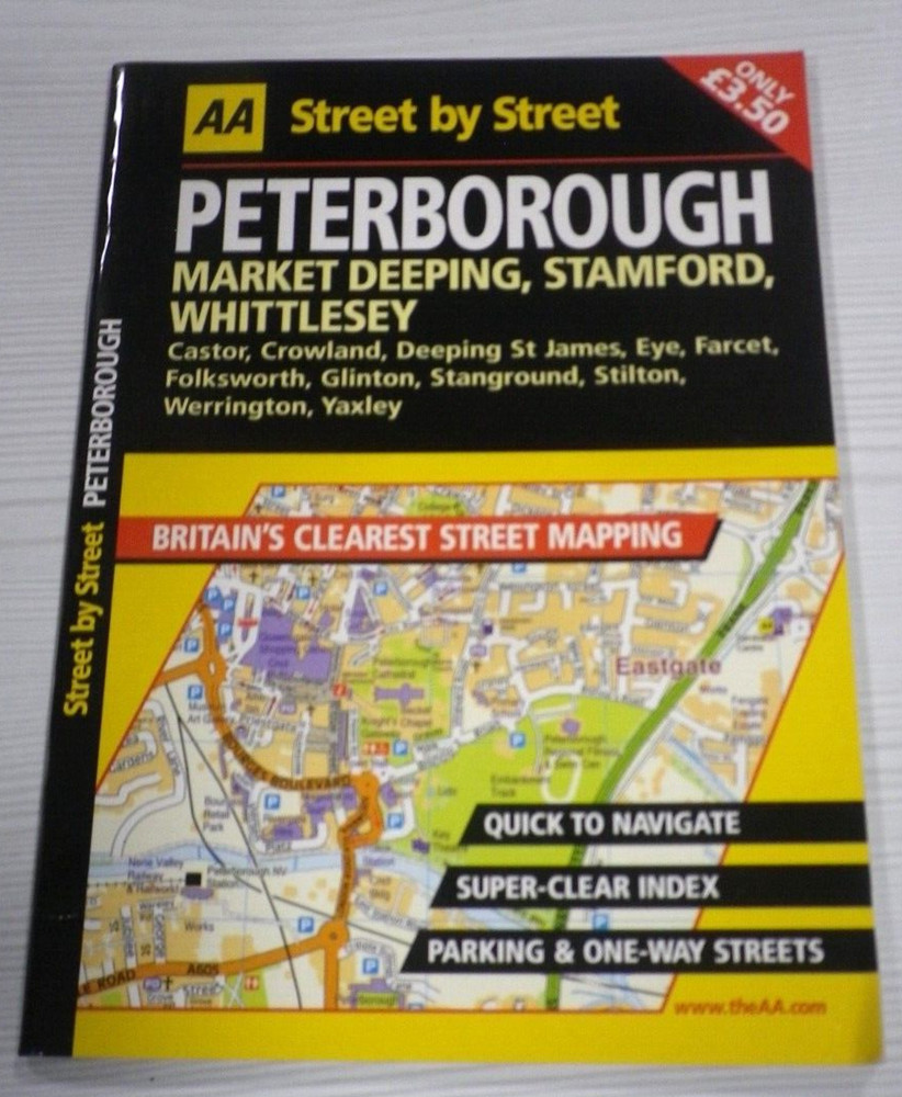 AA Street by Street PETERBOROUGH (2003)