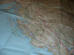 Croatia Road Map with City Maps