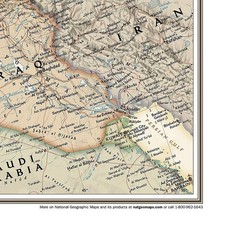 National Geographic Europe Wall Map – Executive (30.5 x 23.75 in) (National G…