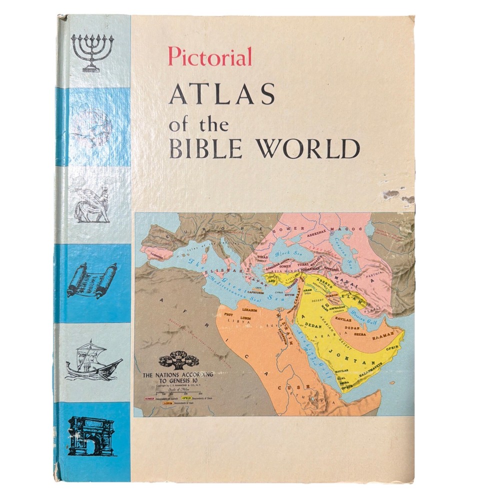 1959 Hamond Pictorial Atlas of the Bible World
