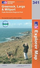 Greenock, Largs and Millport (Explorer):… by Ordnance Survey Sheet map, folded