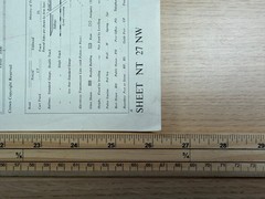Ordnance Survey Map Edinburgh Granton 1955 6 Inch NT 27 NW Sheet 1:10560 Vintage