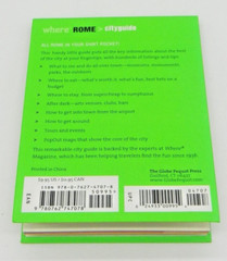 Where: Rome Pop out City guide (2008 First Edition Hardcover)