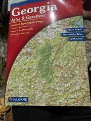 Georgia Atlas & Gazetteer DeLorme 4 Edition 2003 Detailed Topographic Maps GPS