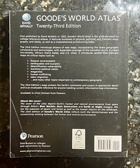 Goode’s World Atlas 23rd, Pearson ( GOOD/ UNMARKED )