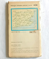 4 x South East of England maps OS & Bartholomew