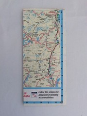 Vintage Tourist Map – Ontario – Canada by AAA and CAA – Edition 1996