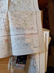 Ordnance Survey Map Of Great Britian – RIPON – 1966 – 1/63360