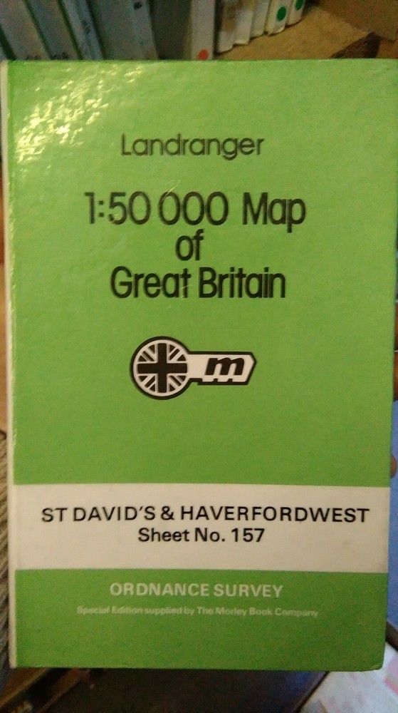 Saint David’s & Haverfordwest: Ordnance Survey Landranger Map 1:50000 #157