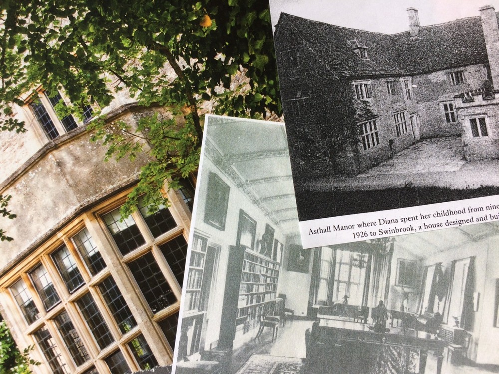Asthall Manor Former Mitford Home Tourist Booklet and Interior Images