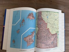 Rand McNally Concise World Atlas Hardcover Color Maps Reference Geography Book