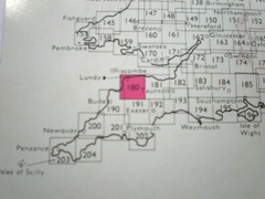 DEVON CORNWALL DORSET SOMERSET LANDRANGER OS ORDNANCE SURVEY MAPS JOB LOT BUNDLE