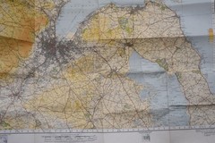 Vintage OS Northern Ireland Map ~ Belfast ~ Sheet 7 ~ Linen ~ 1953