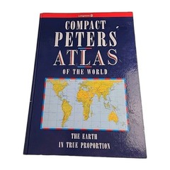 Compact Peters Atlas of the World Longman 1991 Hardback Book