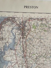 Ordnance Survey, 1 Inch to 1 Mile, Sheet Map no:94, Preston, 1961