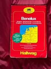 Hallwag, Paper Map of The Benelux Countries