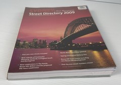 Sydney and Blue Mountains 2009 UBD Street Directory Plastic Cover