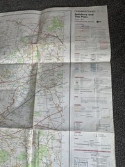 MOD MINISTRY OF DEFENCE OS ORDNANCE SURVEY MAP-SHEET 184 SALISBURY & THE PLAIN