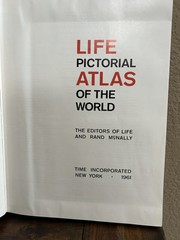 Life Pictorial Atlas The Editors of Life and Rand McNally 1961 Hardcover Vintage