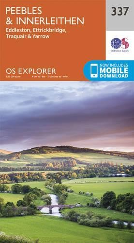 Peebles and Innerleithen (Map) OS Explorer Map