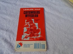 Cotswolds and Wyedean Official Tourist Map Gazetteer & Index – Heart of England