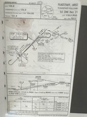 Jeppesen Airway Manual Southwest with Aeronautical Charts Maps 7 Ring Binder vtg