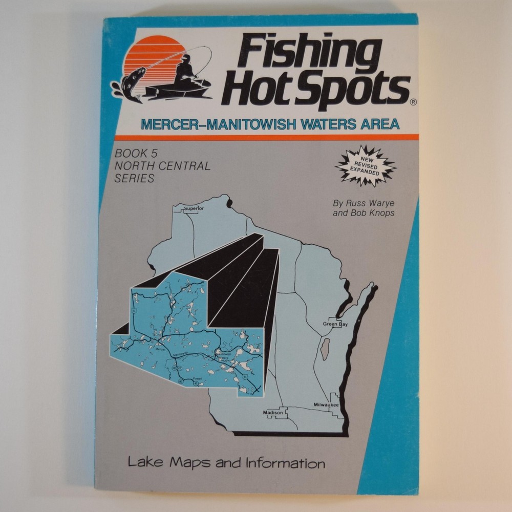 Fishing Hot Spots WISCONSIN – Mercer-Manitowish Waters Area – Lake Maps & Info