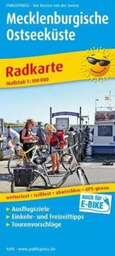 Freytag-Berndt Mecklenburgische Baltic Sea coast (Map) (UK IMPORT)