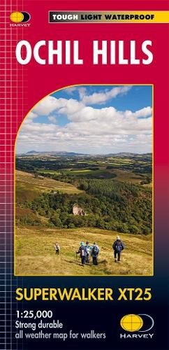 Harvey Map Services Ltd. Ochil Hills (Map) Superwalker XT25 (UK IMPORT)