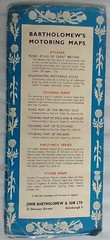 Vintage Bartholomew’s RAC Motoring Map of Wales dated 1965