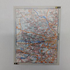 Vintage JET Route Cards Set Complete – 68 UK maps, 4 City Maps & Index in Wallet
