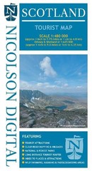 Val Fry Nicolson Scotland Tourist Map (Map)