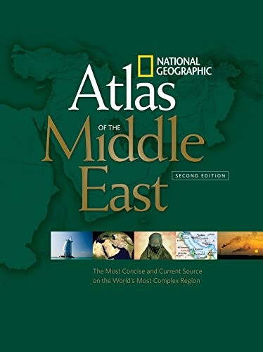 NATIONAL GEOGRAPHIC ATLAS OF THE MIDDLE EAST, SECOND *Excellent Condition*