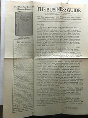 1929 Letterhead, Info for Salesmen – Huse Sales, Atlanta – Books, Maps, Atlases