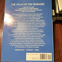 Facts On File The Atlas of the Crusades HC Jonathan Riley-Smith 1990