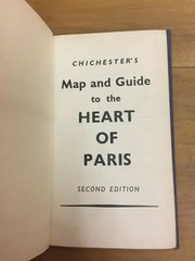VINTAGE CHICHESTER’S MAP & GUIDE OF PARIS – METRO/HOTELS – SECOND EDITION