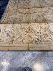 Half Inch Antique Maps Of Northumberland, Gall & Inglis, For Tourist & Cyclist