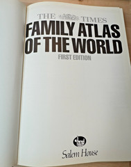 THE TIMES FAMILY ATLAS OF THE WORLD FIRST EDITION