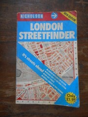 Nicholson London Streetfinder Paperback Book 1989