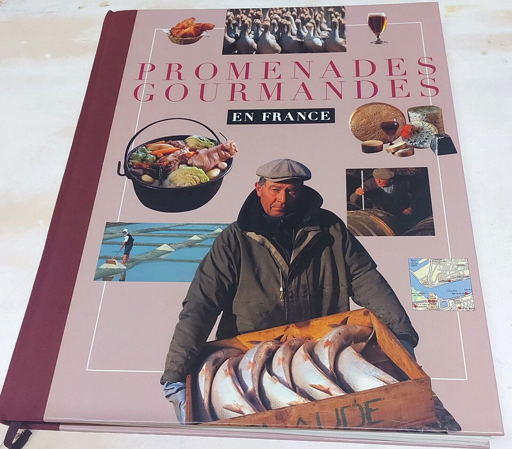 Promenades Gourmandes en France – Jean-Luc Petitrenaud – French Hardcover