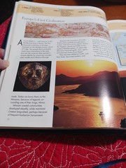 National Geographic Atlas Of World History HardCover Book 1997 Leather Deluxe Ed