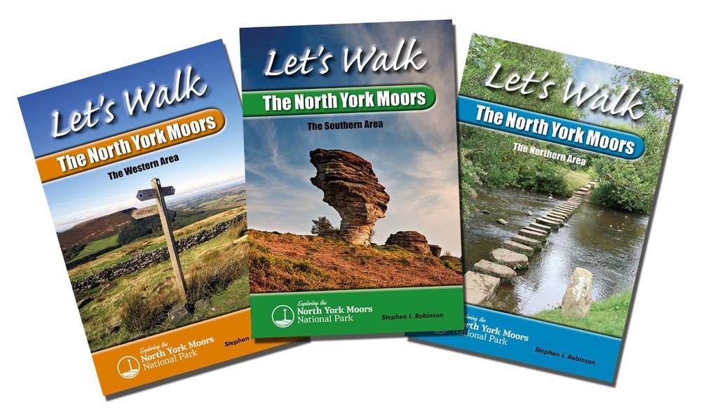 Let’s Walk the North York Moors Trilogy, 1st Edition – Brand New