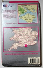 OS Landranger Map (1:50,000) Sheet 196 THE SOLENT & ISLE OF WIGHT
